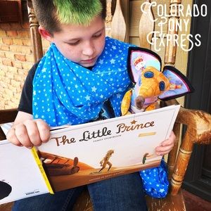 The Little Prince Fox plushie/ GLOWS IN THE DARK